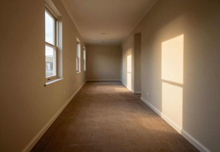 Clean, mould-free wall cavity after prevention treatment